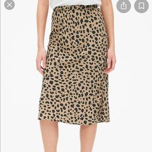 GAP Leopard Print Skirt